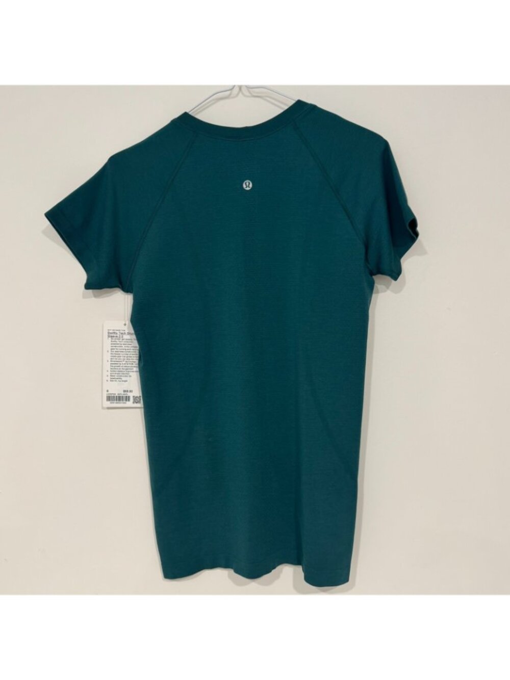 Lululemon Swiftly Tech Short Sleeve Crew in Storm Teal SMTL Size 8 NWT - Picture 2 of 6